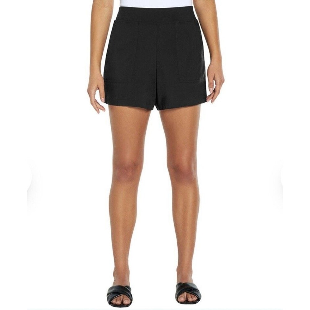 Wildfox Size XXL Women’s Shorts W/ Pockets Plus Size Black